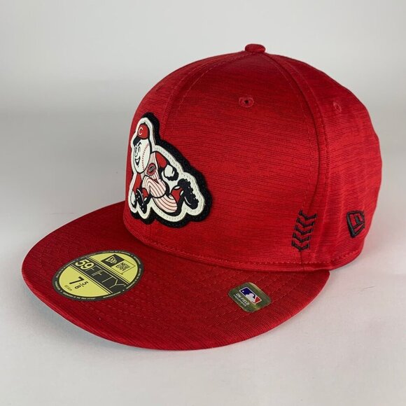 Cincinnati Reds MLB Red New Era 59Fifty Fitted Hat Mens 7 5/8 New - Picture 1 of 5